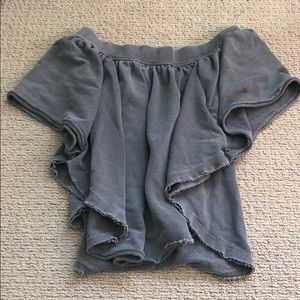 Free people floay thick off the shoulder top